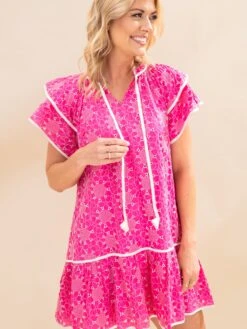 Eyelet Daydream Tiered Dress | S-2XL -Discount Divas Shop 6a073f2b4025e322f306d4c7aa2f7bc7