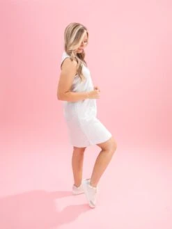 Luxe Scuba V-Neck Sleeveless Dress By DD Design | S - 3XL -Discount Divas Shop 6a409bec553727c0d1e3a2455f7870b3