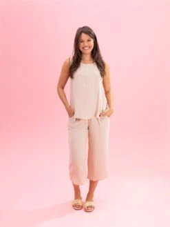 Cotton Gauze Sleeveless Top By DD Design | S-3XL Pair W/ Sku63210 23 Cotton Gauze Sleeveless Top By DD Design | S-3XL Pair W/ Sku63210 -Discount Divas Shop 6bf04f52347bc6cff10bf56e4ac8dbed