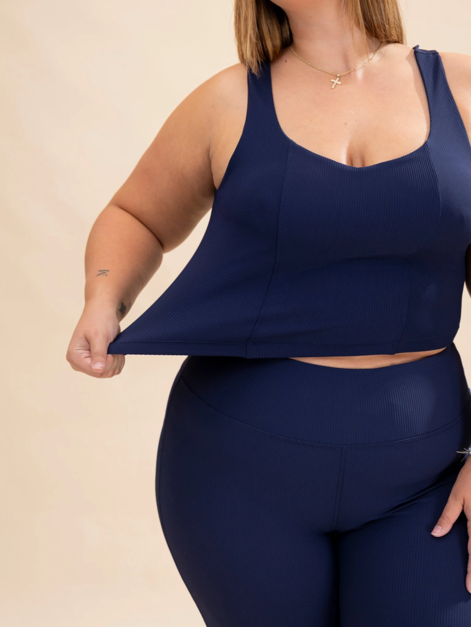 Nylon Rib Tank Top | S-3XL Pair W/ Sku63767 Active Live 2 Nylon Rib Tank Top | S-3XL Pair W/ Sku63767 Active Live - Image 2