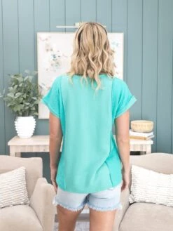 Short Sleeve Round Neck Solid Reverse Contour Top | S-3X 9 Short Sleeve Round Neck Solid Reverse Contour Top | S-3X -Discount Divas Shop 6c19ef2756baf261635c8c0b2135b05e