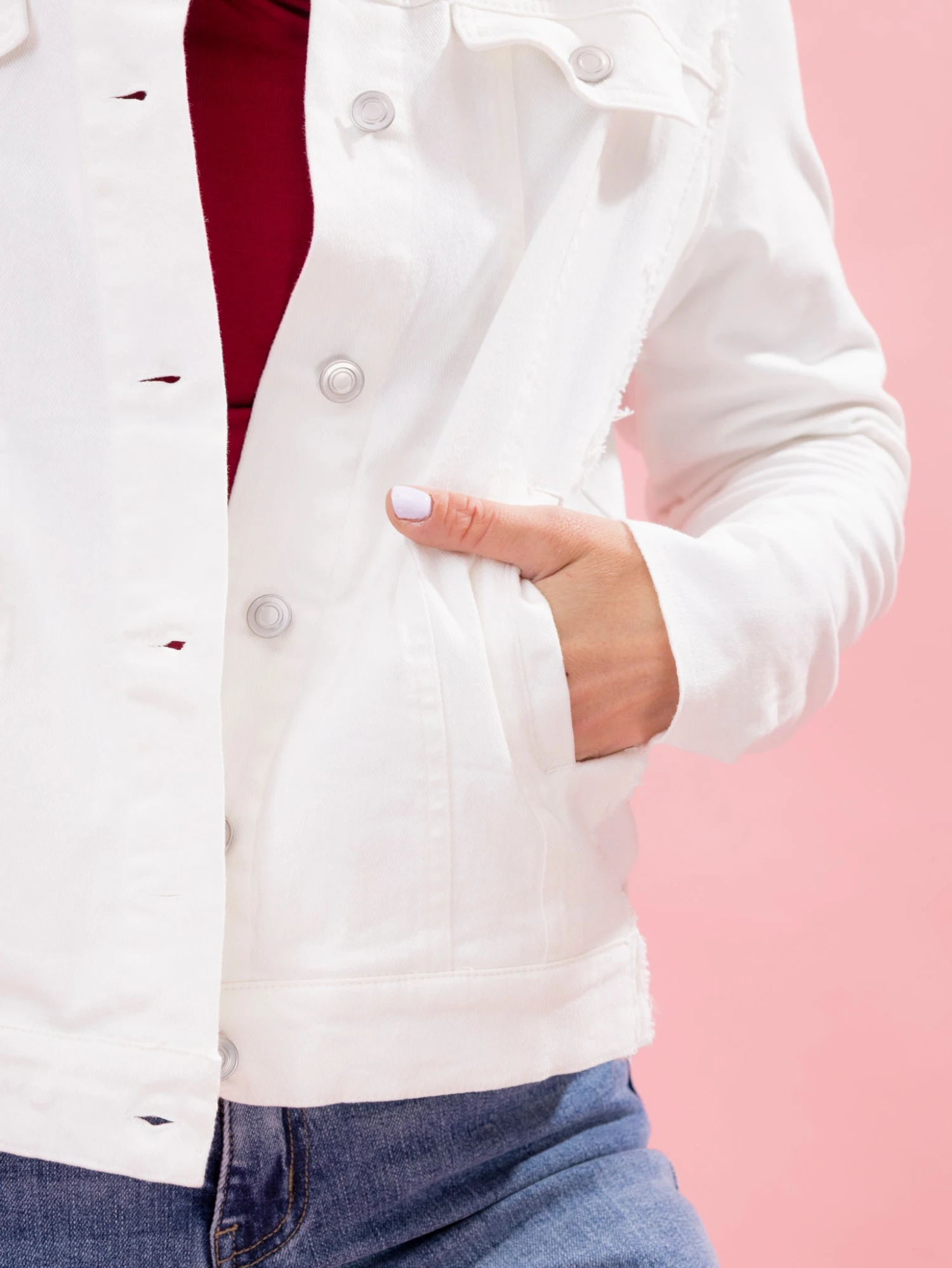 Mixed Media Jacket By DD Design | S - 3XL 11 Mixed Media Jacket By DD Design | S - 3XL - Image 11