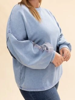 Dolman Sleeve Washed Terry Pullover | S-L -Discount Divas Shop 6dc77d08c8918ce2253d9f6040ee3b14