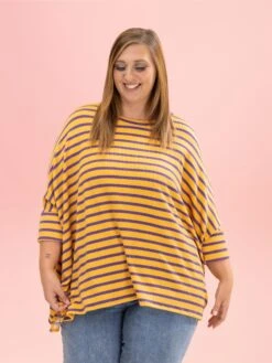 Game Day Raised Rib Easy Fit Top | REG-PLUS -Discount Divas Shop 6f64065ca3bc05b205c8427982a03116