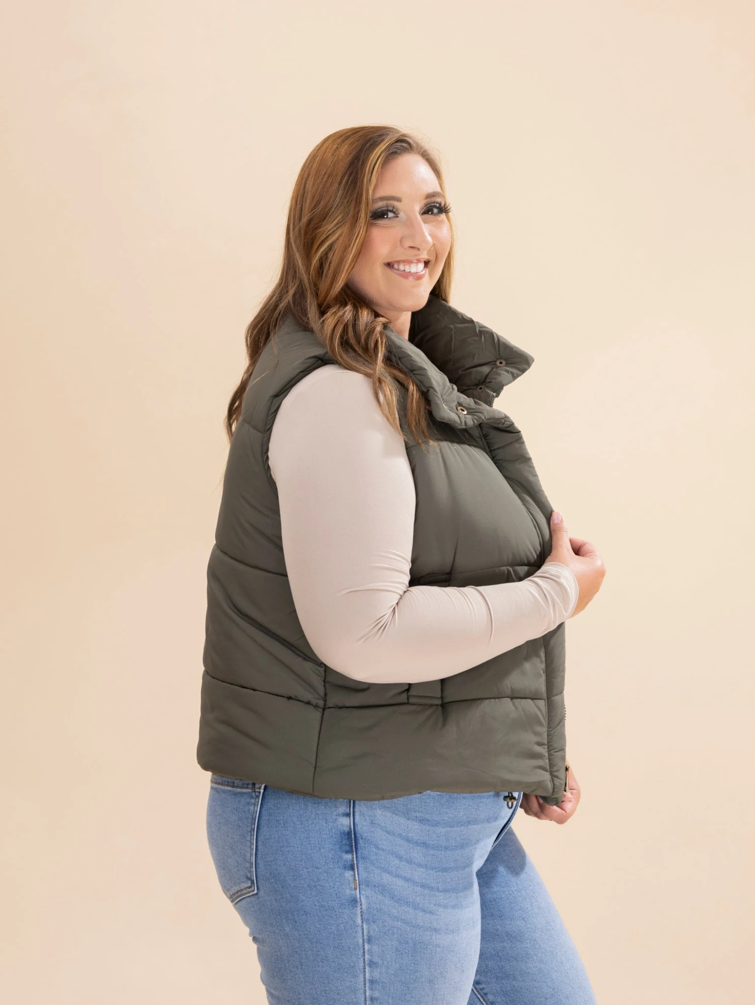 Zenana High Neck Puffer Vest | S-L 12 Zenana High Neck Puffer Vest | S-L - Image 12