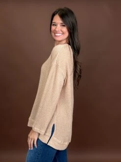 Waffle Knit Long Sleeve Oversized Round Neck Top | S - 2XL *Final Sale* 6 Waffle Knit Long Sleeve Oversized Round Neck Top | S - 2XL *Final Sale* -Discount Divas Shop 6tktjb684Q7xli4Lgj1663CZqrWtznGlsBFeCLd3