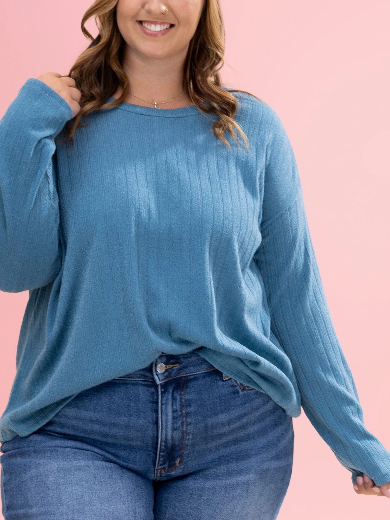 Cozy Long Sleeve Top By DD Design | S-3XL 3 Cozy Long Sleeve Top By DD Design | S-3XL - Image 3