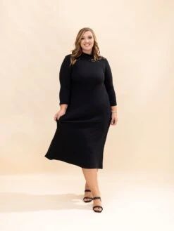 Long Sleeve Midi Dress | S-L Western -Discount Divas Shop 709bb25cdac7aabbf55bfdc35b3e1a8b