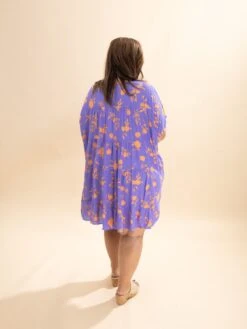 Drop Shoulder Printed Dress W/ Pockets | S - L -Discount Divas Shop 70cf6e3e4810559edaade13cb76b66ff