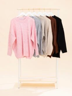 Zenana Melange High Low Hem Pocket Sweater | S/M - L/XL 16 Zenana Melange High Low Hem Pocket Sweater | S/M - L/XL -Discount Divas Shop 70ee93b7ad878528a2f06c2aa6f415ba