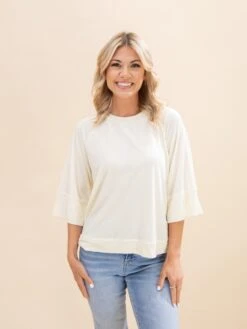 Soft Rib Thermal 3/4 Sleeve Top | XS - L 11 Soft Rib Thermal 3/4 Sleeve Top | XS - L -Discount Divas Shop 72b1af50f4a21dd09759aea026639667