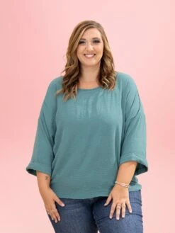 Airflow 3/4 Cuff Sleeve Top By DD Design | S-3XL 16 Airflow 3/4 Cuff Sleeve Top By DD Design | S-3XL -Discount Divas Shop 74d1883ffe3ea23d76c9159232ba5d98
