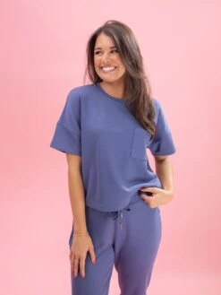 Luxe Scuba Short Sleeve Top By DD Design | S - 3XL -Discount Divas Shop 74f15c71837d42bf63e4034429003aa2