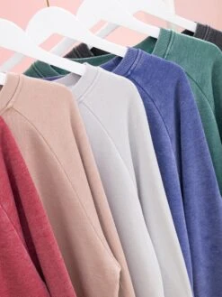 Lived In Raw Hem Sweatshirt By DD Design | S-3XL -Discount Divas Shop 74f8353cd9e4292e485e853d09be799c