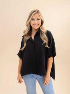 Airflow Short Dolman Sleeve Oversized Shirt | S-L -Discount Divas Shop 7525084d7eca4634adecc5d07876f162