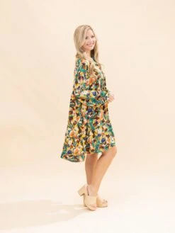 Collared Babydoll Dress W/ Ruffle Hem | S-3XL -Discount Divas Shop 778f210f7bb09caf354d927289a02527