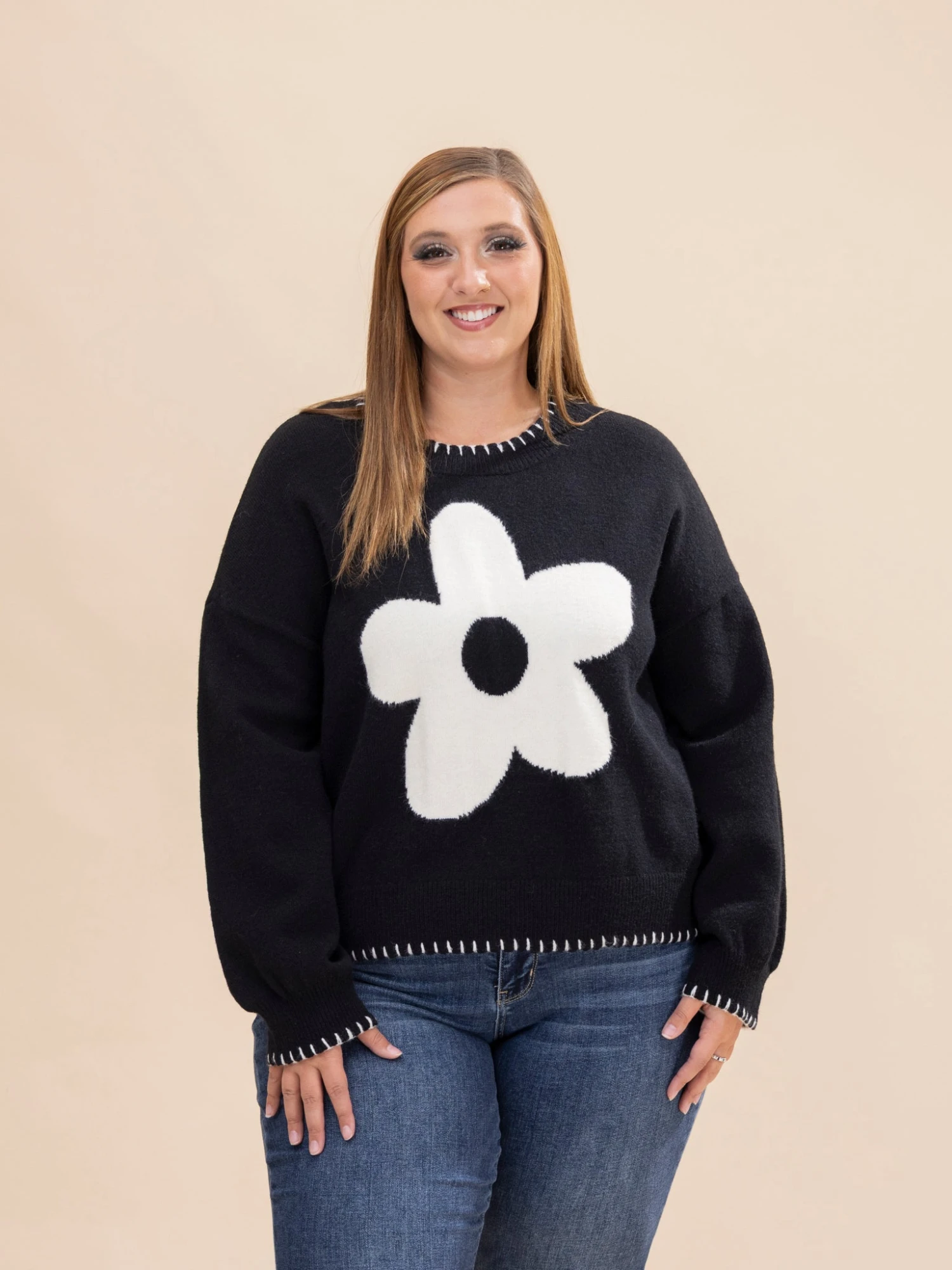 Long Sleeve Sweater | S-L 1 Long Sleeve Sweater | S-L