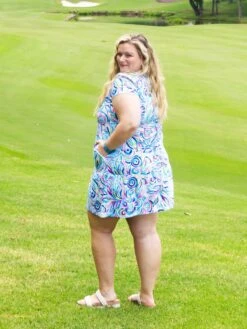 Natalia Short Sleeve Tiered Dress SPF 50 | XS-XL -Discount Divas Shop 797cb9701a83a61af8d7382f04a00686