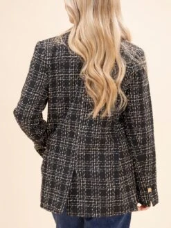 Double Breasted Tweed Jacket | S-L -Discount Divas Shop 79d137e0d80fa0ae1ea8e06990b12ff2