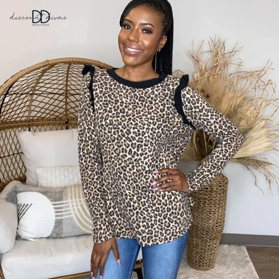 On The Wild Side Top *Final Sale* 1 On The Wild Side Top *Final Sale*