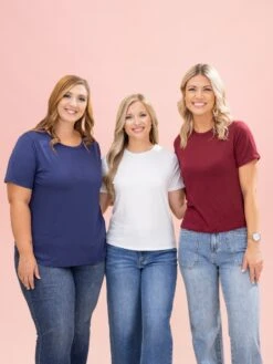 Short Sleeve Essential Tee By DD Design | S-3XL -Discount Divas Shop 7b15096ef5ffbcb7291fa8c36f3a7281