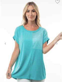 White Birch Short Sleeve Top | S-3X