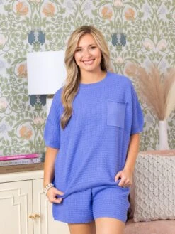 Short Sleeve Textured Knitted Top | S - 3X Set W/ Sku52843 -Discount Divas Shop 7b929fb6bc4d0d3deba8fb60c12decad