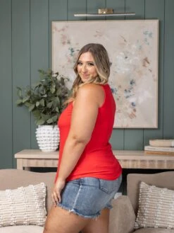 Zenana Rayon/ Span Flowy Hem Sleeveless Tank Top | S-XL -Discount Divas Shop 7c1d6fe6a7b45cd7fba0734cbf3eb0ce