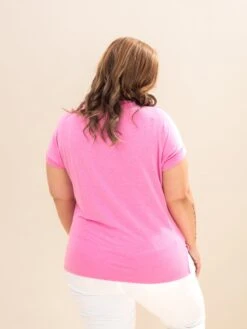 Patchwork V Neck Short Sleeve Top | S-3XL -Discount Divas Shop 7c8bd645037188955a8ddfbe5097a9b7