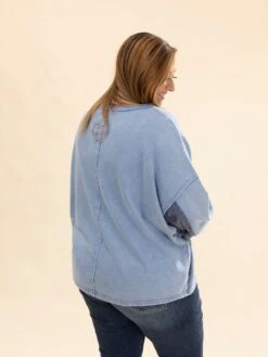 Dolman Sleeve Washed Terry Pullover | S-L -Discount Divas Shop 7d0bb26d6452d1434aa4c11888479239