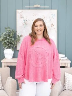 Peace Patch Mineral Washed Top | S-L -Discount Divas Shop 7dfdcafe970ce3d03e280bdbbc6c17a1