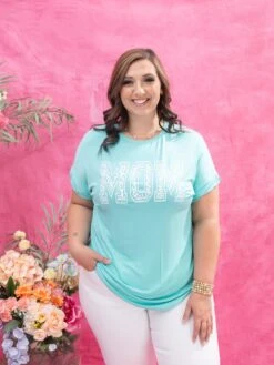 "Mom" Short Sleeve Top | S - 3X -Discount Divas Shop 7e1a6902559d7bf0d87f775df6ee7993