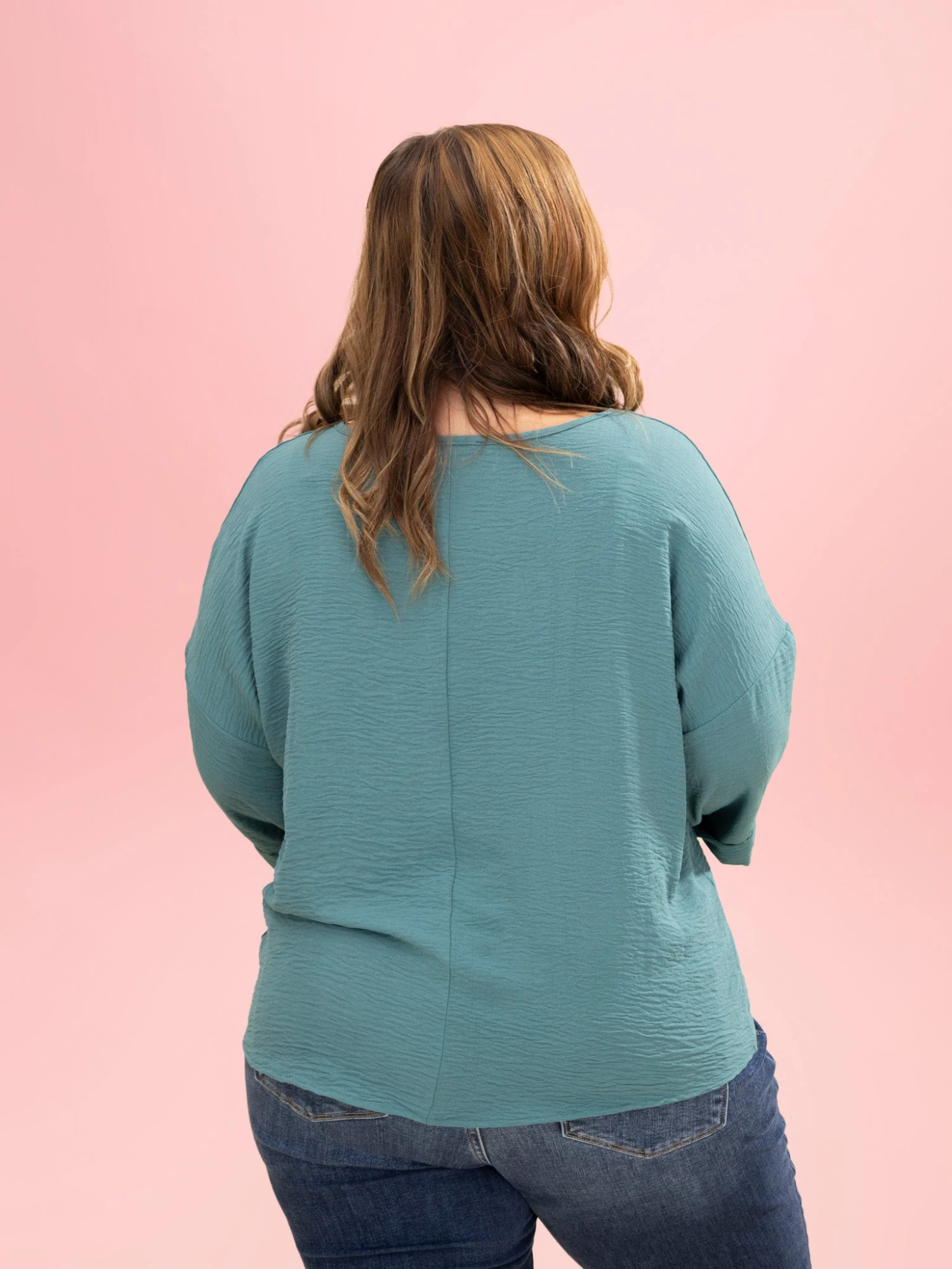 Airflow 3/4 Cuff Sleeve Top By DD Design | S-3XL 6 Airflow 3/4 Cuff Sleeve Top By DD Design | S-3XL - Image 6