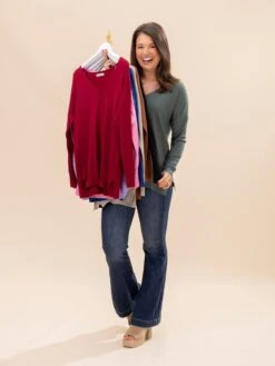 Zenana Viscose "Perfect Knit" Front Seam Sweater | S-3X -Discount Divas Shop 7f45b74c063a2ce60d8bc3331d48efdc