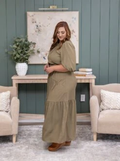 Solid Woven Tiered Maxi Dress | S-3XL -Discount Divas Shop 7fef558b6fbd2684d0eb628a905189a7