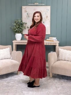 Cotton Long Sleeve Open Collar Tiered Midis Dress | S-XL -Discount Divas Shop 80867b2a86dd0728adb0d94587e3c93e