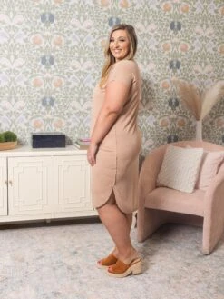 Soft High Low Midi Dress | S - L -Discount Divas Shop 80ea4618e34b5357ef0ebb57e64619de