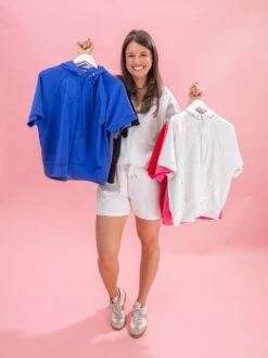 Luxe Scuba Short Sleeve Zip Up Hoodie By DD Design | S - 3XL -Discount Divas Shop 81272cb4033c6fd0dad54be25898a93a