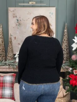 Blessed Thanksgiving Lettering Sweater W/ Blanket Stitch | S-L Thanksgiving 15 Blessed Thanksgiving Lettering Sweater W/ Blanket Stitch | S-L Thanksgiving -Discount Divas Shop 812a98f6b992e6abae944301b483c553