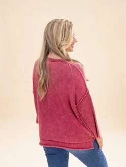 Zenana Washed 3/4 Sleeve Boxy Sweater Top | S-L 26 Zenana Washed 3/4 Sleeve Boxy Sweater Top | S-L -Discount Divas Shop 8165e49ac1e6abc4c9a09b8b9e53ce30