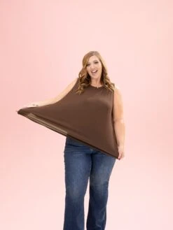 Sleeveless Top By DD Design | S-3XL -Discount Divas Shop 835b20ae5ef27227e24a859b8fb7bb4f