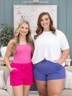 Zenana Fleece Drawstring Shorts With Pockets | S-3XL *Final Sale* -Discount Divas Shop 841309f567e47a344e72886351ab561c