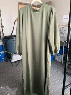 Solid Collar Maxi Dress | S-L