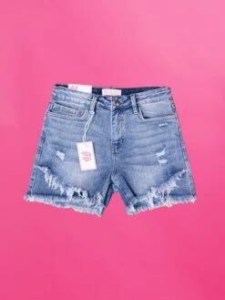 Diva Denim High Rise Tulip Fray Hem Short| S-3XL -Discount Divas Shop 8578421d9adbe0e80f4dd960b99a6556