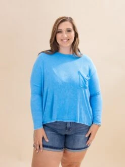 Zenana Washed Raised Rib Dolman Sleeve Round Neck Top | S/M-L/XL -Discount Divas Shop 85bc5ba18a01d826afa25d53fca988bc
