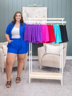 Crinkly Shorts With Pockets By DD Design | S - 3XL Pair W/ Sku61197 -Discount Divas Shop 87bacd163b6104aaa6dd4e98ced6c9c1