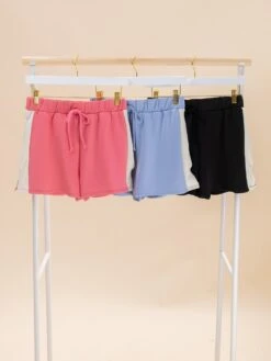 Solid Modal Scuba Shorts | S-3XL Pair W/ Sku