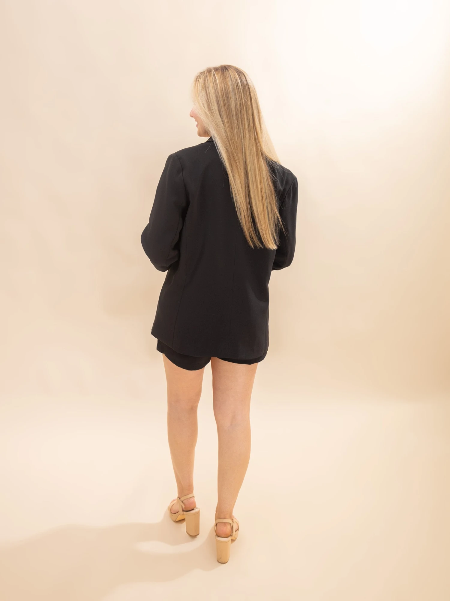 High Waisted Fitted Shorts W/ Side Pockets | S-2X Pair W/ Sku60977 8 High Waisted Fitted Shorts W/ Side Pockets | S-2X Pair W/ Sku60977 - Image 8