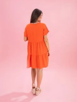 Airflow Tiered Knee Length Dress By DD Design | S-3XL -Discount Divas Shop 89fd7bdbc709ba52ba182170e7ae6169