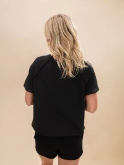 Solid Modal Scuba Banded Short Sleeve Top | S-3XL Pair W/ Sku62403 10 Solid Modal Scuba Banded Short Sleeve Top | S-3XL Pair W/ Sku62403 -Discount Divas Shop 8bcfc8a0042ff72ddec59a9cf2f75877